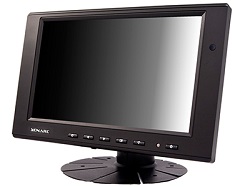 7" Sunlight Readable LCD Display Monitor with HDMI & Displayport Video Inputs